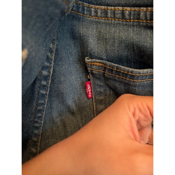 Levi's Men's 511 Slim Fit Jeans, Dark Blue, W 36 x L 32. VGC - Picture 4 of 9